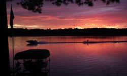 Sunset on Stony Lake